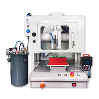 Liujiang automatique trois machine de revêtement Anti-peinture trois axes Double-tête Robot de distribution automatique CNC colle