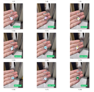 Bộ nhẫn cưới mạ vàng 18K, trang sức Xuping thời trang, bán chạy 12888 - Product Image 4