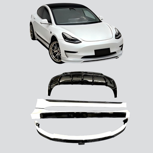 <span class=keywords><strong>TESLAMODEL</strong></span> ใหม่3กันชนหน้า/หลังตัวเครื่องปรับแต่งขอบรอบทิศทางปรับแต่งได้ด้วยตัวเอง - Product Image 1