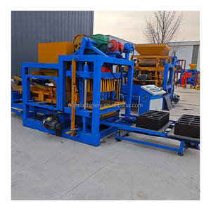 Kommerzielle <span class=keywords><strong>QTJ4</strong></span>-<span class=keywords><strong>25</strong></span> Automatische Hohlzement-Verbundstein-Herstellungsmaschine PLC-Gesteuert für Baumateriallieferanten - Product Image 1