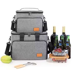 Insulated Professional <b>Lunch</b> <b>Box</b> for Men & Women-Leak-Proof Cooler <b>Lunch</b> Bag 4 Pockets Adjustable Strap for <b>Work</b> Promotional Use - Product Image 3