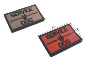 Parches bordados para mascotas, ropa de entrenamiento, parches para sombreros, servicio de gancho y bucle, parche para perros - Product Image 5