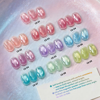 Gel Constructeur Hema TPO Free Effet Œil de Chat 30 Couleurs Brillant Haute Intensité Séchage UV LED pour Salons de Manucure Professionnels Vente en Gros Uniquement