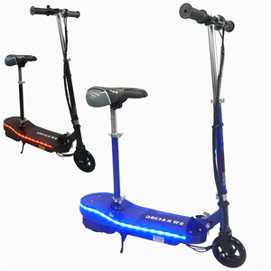 Trottinette électrique pliable de qualité supérieure, trottinette électrique pour adolescents de 120W, largement utilisée, avec cinq couleurs différentes et lumière LED - Product Image 3