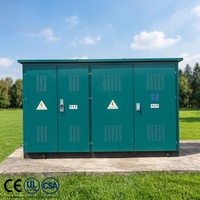 Transformateur de sous-station intelligent compact triphasé série YBG 1000 kVA 3600 kVA 35 kV entièrement scellé certifié IEC