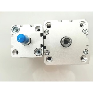 กระบอกลมนิวแมติก Festo รุ่น ADN 80 40 I P A ตัวเรือนอะลูมิเนียม แบบมาตรฐาน แรงดันสูงสุด 10 บาร์ - Product Image 4