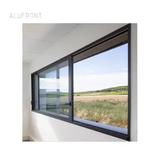 ALUFRONT NFRC certified and AS2047 Certificate aluminum sliding windows