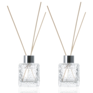 Bouteille d'arôme en verre avec bâtonnet d'évaporation, 50 ml, bouteille d'arôme en cube d'eau, bouteille nue - Product Image 1