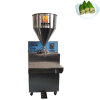 Machine de remplissage automatique de pâte de viande sous vide, équipement de farçage de saucisses horizontal pour la transformation industrielle de la viande