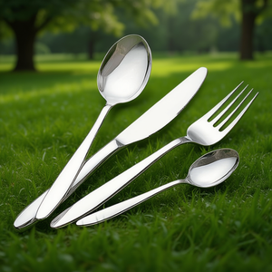 <b>Set</b> posate tavola 24 pz Inox LUISA Cromo lucido 14454652724 - Product Image 3