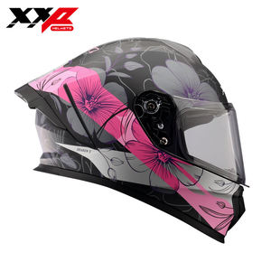 Casque de moto intégral violet ABS à libération rapide, double visière XXP DRAKEN S, course de motocross, NOUVEAU XXL certifié DOT/ECE/CCC - Product Image 2