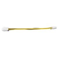 Cable de extensión de alimentación ATX P4 de 4 pines: conector macho a hembra de 4 pines de 20 cm para fuente de alimentación de placa base de computadora de escritorio