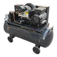 Compresseur d'air à spirale sans huile YiBang 2,2 kW 3 CV 8 bars 240 L/min, réservoir 150 L, 220 V 50 Hz, refroidi par air
