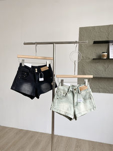 Shorts en <span class=keywords><strong>jean</strong></span> vintage ZONA Fashion Design, coupe skinny, taille mi-haute, sexy, 100% coton, polyvalents, style <span class=keywords><strong>babe</strong></span>, hot pants - Product Image 3