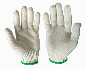 Guantes de Seguridad de Algodón Blanco Tejido Resistentes al Frío, Calibre 7/10, 24 cm, 400g-<span class=keywords><strong>800g</strong></span> / Guantes de Jardinería Reutilizables de Poliéster Lavables a Máquina - Product Image 3