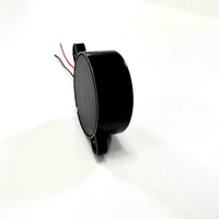 Buzzer piézoélectrique rond 2,9 kHz 30 dB sans plomb pré-câblé à faible niveau sonore pour instruments et dispositifs de contrôle industriel