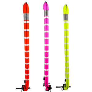 Plongée SMB 6ft SMB Lovely Surface Marker Buoy avec <span class=keywords><strong>gonfleur</strong></span> oral avec OPRV - Product Image 2
