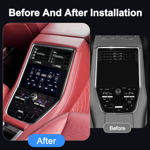 Écran tactile de climatisation pour sièges arrière NaviHua, mise à niveau du panneau de climatisation pour Porsche Panamera 2017-2023 - Product Image 5