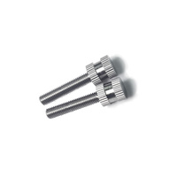 Personnalisé Non Standard 18-8 En Acier Inoxydable 303 Petites Vis À Pouce Moletées Vis À Machine Divers Métrique Titane Plastique Laiton 10mm