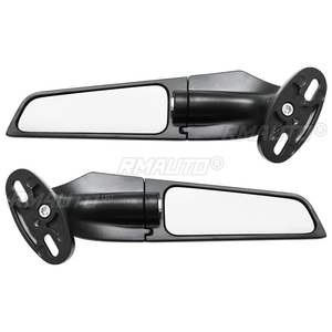 กระจกมองหลังมอเตอร์ไซค์แบบปรับได้พร้อมไฟเลี้ยว สำหรับ Yamaha YZF R1 R6 R25 R3 R125 R15 Suzuki GSXR - Product Image 4