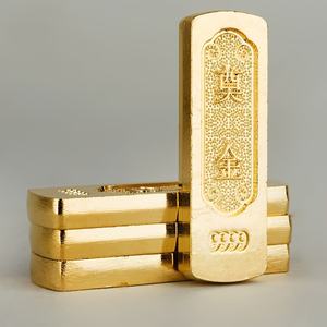 Pièce de monnaie en acier inoxydable plaqué or véritable, mini, religieuse, pour les fêtes, avec motif de taureau, 250 grammes, imprimée, sécurisée - Product Image 1