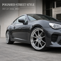 Jantes en alliage Mforged Silver Five Spoke Deep Dish OEM ODM – Fournisseur en gros pour ateliers de tuning et marques de jantes