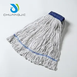 Commercial Hospital Lobby Floor Cleaning 350g Wet Mop Replacement Cotton Head Refill