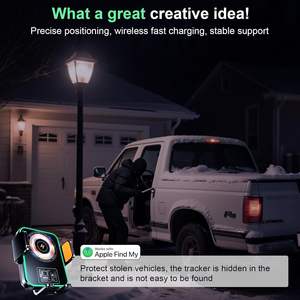 Cargador inalámbrico para coche Rastreador GPS Compatible con Apple Find My Car Diseño oculto IOS Solo descargas de aplicaciones no desconocidas Tarifas adicionales - Product Image 3