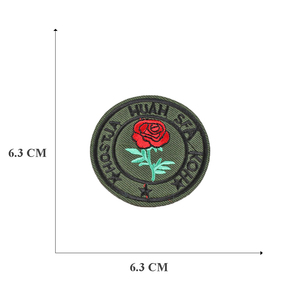 100 pièces/sac expédition rapide Offre Spéciale Camouflage <span class=keywords><strong>tissu</strong></span> fer sur broderie Patch Badge <span class=keywords><strong>pour</strong></span> vêtements - Product Image 3