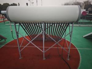 Chauffe-<span class=keywords><strong>eau</strong></span> solaire à tube sous vide en borosilicate haute efficacité Sunrain, certifié CE ISO, réservoir en acier inoxydable 304, chauffage rapide pour la maison/l'hôtel - Product Image 6