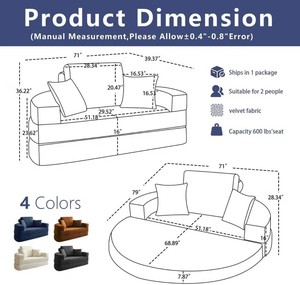 ODMCompression Sofa Set Cheap Living Room Sectional Set Furniture <b>Foldable</b> in Box Vacuum Sealed Packing <b>Mattress</b> Compressed Sofa - Product Image 6