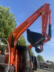 Petites excavatrices Hitachi ZX120, ZX135,ZX160, 12 tonnes, 13.5 tonnes, 16 tonnes, excavatrices de type chenille d'occasion, usage agricole - Product Image 5