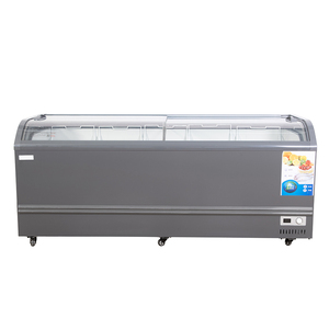 Congelatore a Isola Commerciale a Prezzo di Fabbrica, Vetrina Orizzontale in Vetro Temperato per Alimenti Congelati - Product Image 4