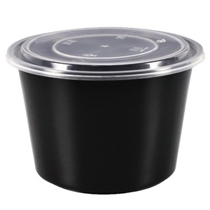 Round Bowl 1500ml Food Grade PP Disposable For Soup Rice Noodles Fruit Picnic Takeout - Product Image 1