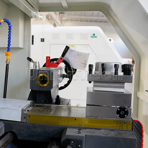 Máy Tiện <span class=keywords><strong>CNC</strong></span> Ck6150 Ck6140 <span class=keywords><strong>CNC</strong></span> Máy Quay 4 Trạm Tháp Pháo Thủy Lực Chuck 200Mm Caxis Simens808D - Product Image 5