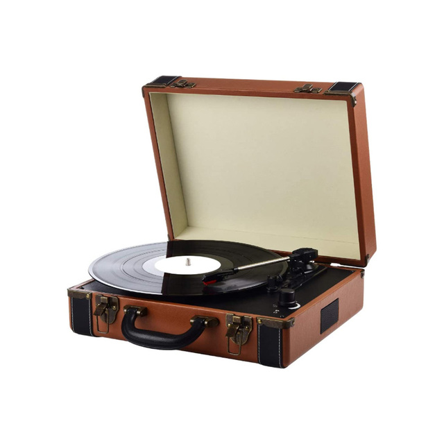 Turntable Vinyl Records Players Build in Speaker Turntable Players Suitcase Turntable Player