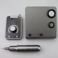 Pluma Digital para Tatuaje de Cejas con Microblading, Máquina Digital para Micropigmentación del Cuero Cabelludo, Kit de Dermógrafo para Microshading