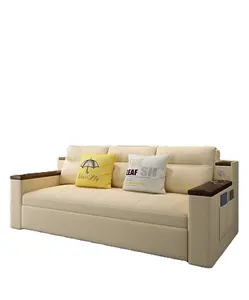 2024朋友泰国流行客厅家具家居公寓可拆洗储物实用折叠沙发床
