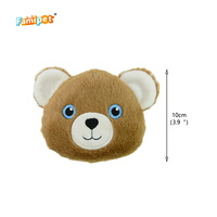 Jouets pour chiens en peluche qui couinent, doux et froissés, avec un nouveau thème hivernal et un design d'animaux mignons, fabriqués sur mesure par Famipet