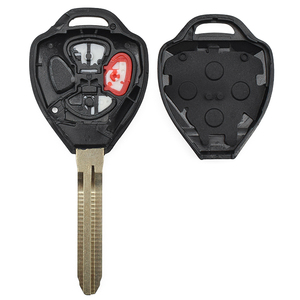 Toy43 toy47 t-oyota 2 3 4 nút điều khiển từ xa Vỏ chìa khóa xe Vỏ bìa trường hợp thay thế vỏ - Product Image 5
