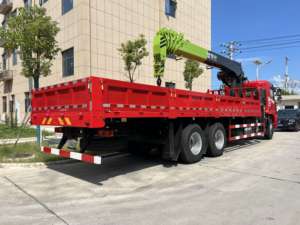 Dongfeng6 * 4 משאית רכוב מנוף מחיר טוב 6ton 8ton ישר המנוף עם מנוף - Product Image 6