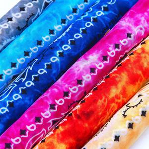 Bandanas en coton personnalisés avec logo, 22*22 pouces, bandanas à motifs paisley, bandanas fantaisie à dégradé, foulards de cowboy pour hommes et femmes - Product Image 4