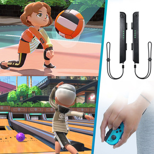 Kit de juego 12 en 1, paquete deportivo para Switch, juego deportivo somatosensorial con correa para la muñeca, raqueta de tenis para Switch <span class=keywords><strong>Sports</strong></span> - Product Image 5