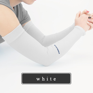 מותאם אישית לוגו שמש הגנת UV זרוע שרוולי עבור לנשימה ספורט כדורסל כדורגל ריצה גולף - Product Image 2