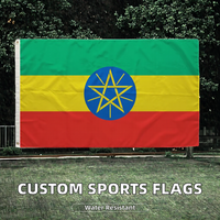 Bandera de poliéster 100D de 3x5 pies (90x150 cm) resistente a los rayos UV, impermeable, para exteriores, con impresión digital, colores vivos, resistente a la decoloración, con ojales de latón.