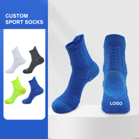 Haute performance Elite Training Towel Bottom Chaussettes de sport Chaussettes de basket-ball rembourrées unisexes