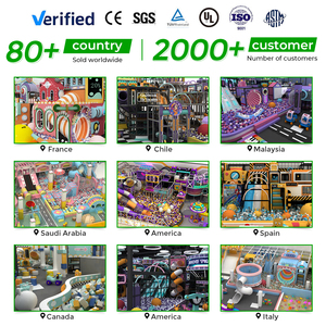 Ensemble de jeux d'extérieur commercial personnalisé, aire de jeux souple, équipement de terrain de jeux intérieur pour les parcs d'attractions pour enfants - Product Image 4