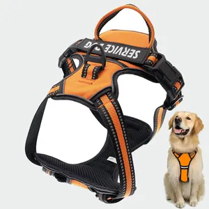 Großhandel Custom Durable Nylon Pet Harness Verstellbares taktisches Training Pet Vest Dog Harness