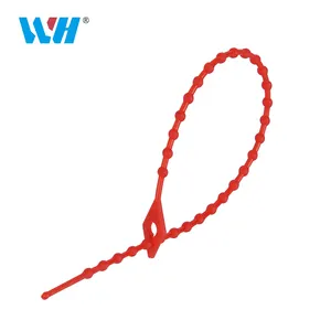 Nhanh chóng điều chỉnh Cáp <span class=keywords><strong>Tie</strong></span> Silicone tái sử dụng mạnh mẽ Vòng Silicone quan hệ cáp - Product Image 1