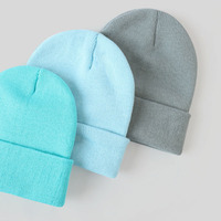 Gorro frío con logotipo impreso bordado personalizado, gorro para hombre y mujer, gorro de punto de alta calidad, gorro de invierno